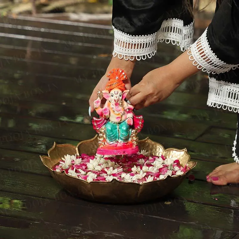 8INCH Gajakarna Eco-Friendly Ganpati | Plant-A-Ganesha