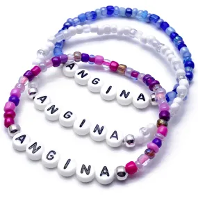 ANGINA Glass Seed Bead Bracelet