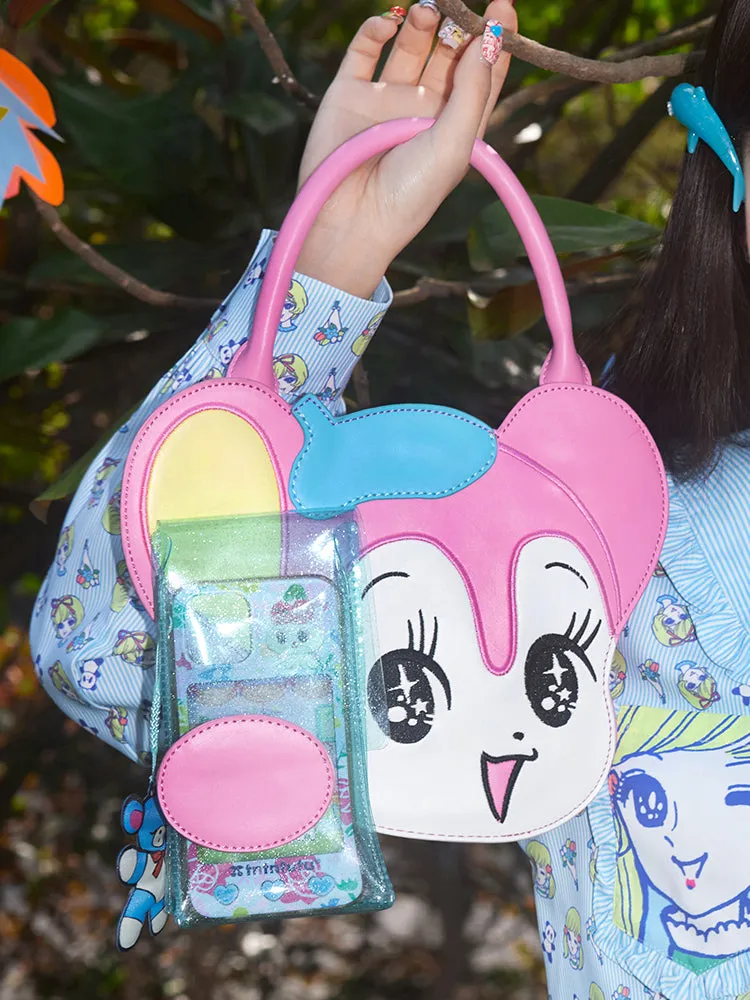 Bear Cartoon PVC Mobile Phone Handbag