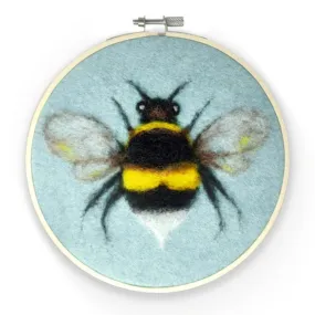 Bee In A Hoop Needle Felting Kit