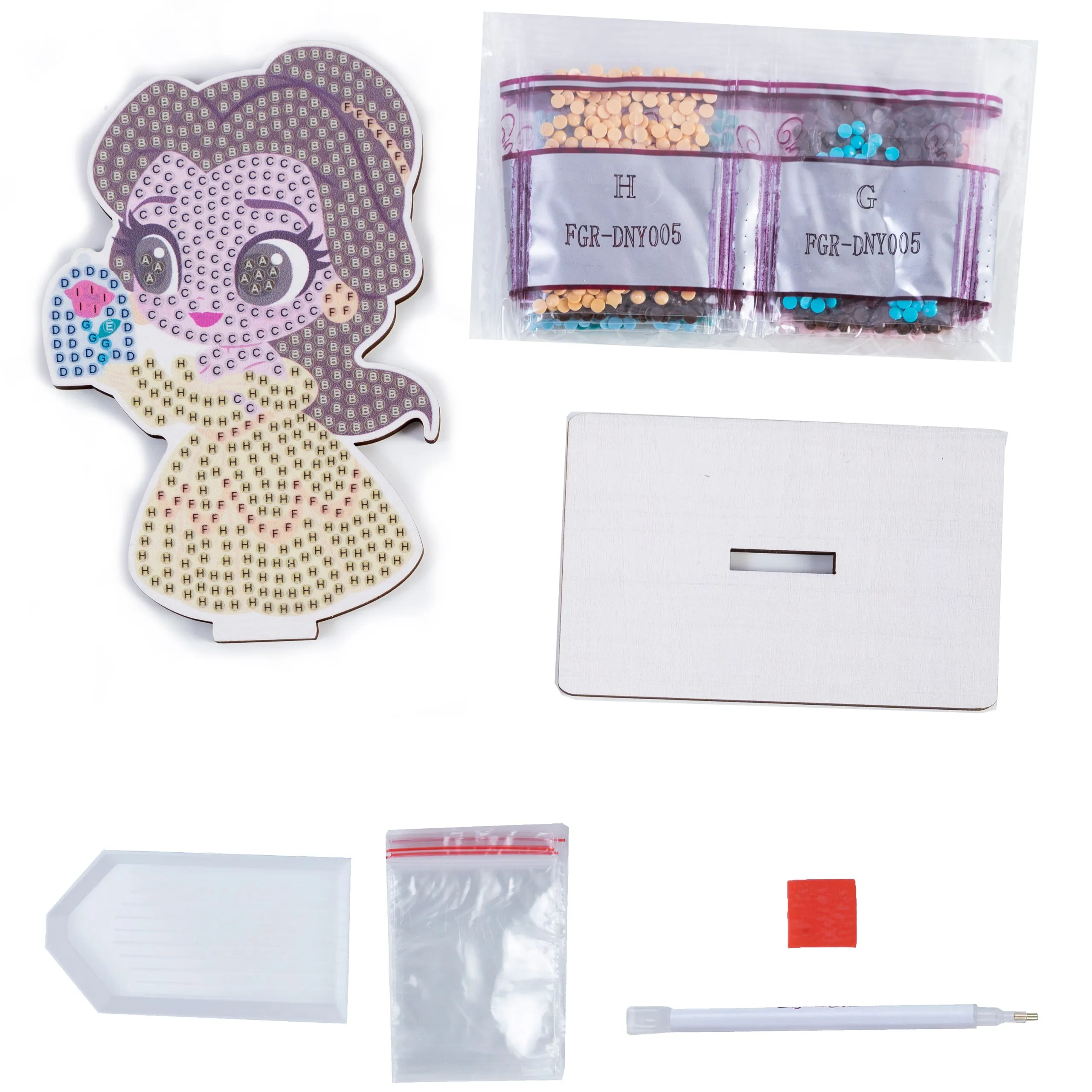 Belle Beauty And The Beast Crystal Art Buddy