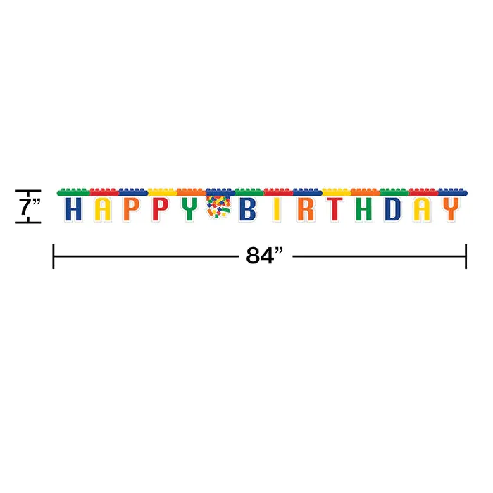 Block Party 48 Piece Birthday Kit for 8