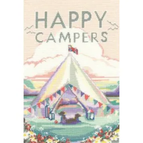 Bothy Threads ~ Vintage Camping Cross Stitch Kit