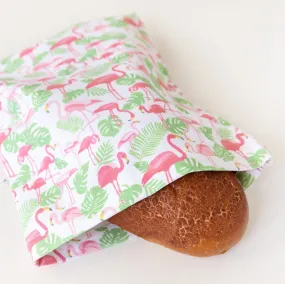 Bread Bag - Flamingoes