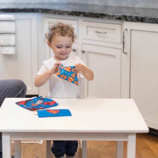 Bumkins Reusable Combo Sandwich/Snack Bag - 3 Pack Superman