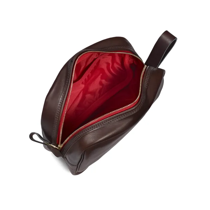 CROOTS VINTAGE LEATHER WASHBAG
