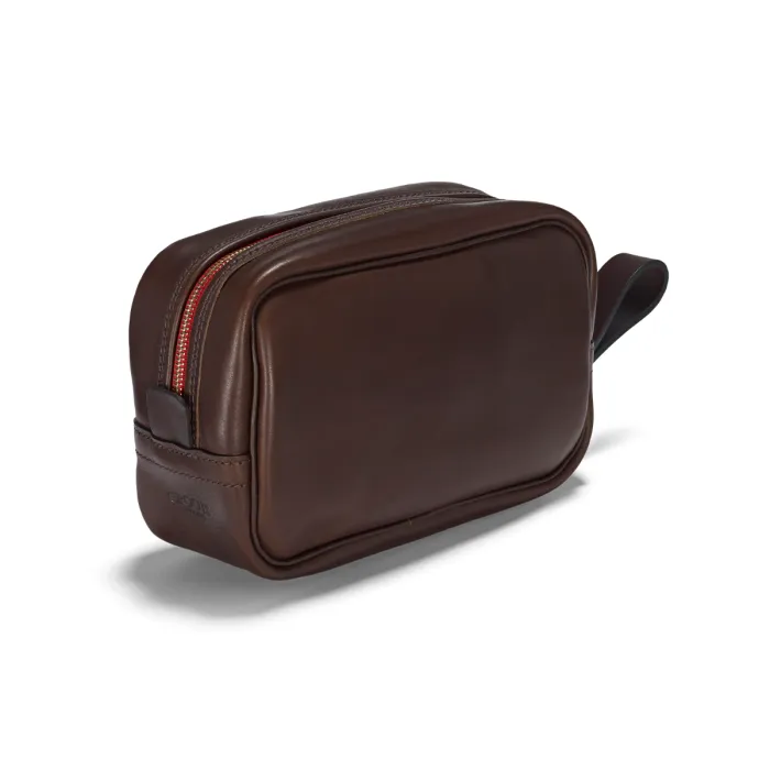 CROOTS VINTAGE LEATHER WASHBAG