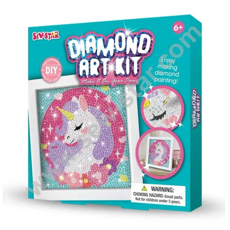 DIY Diamond Beads Art Kit Unicorn - 013