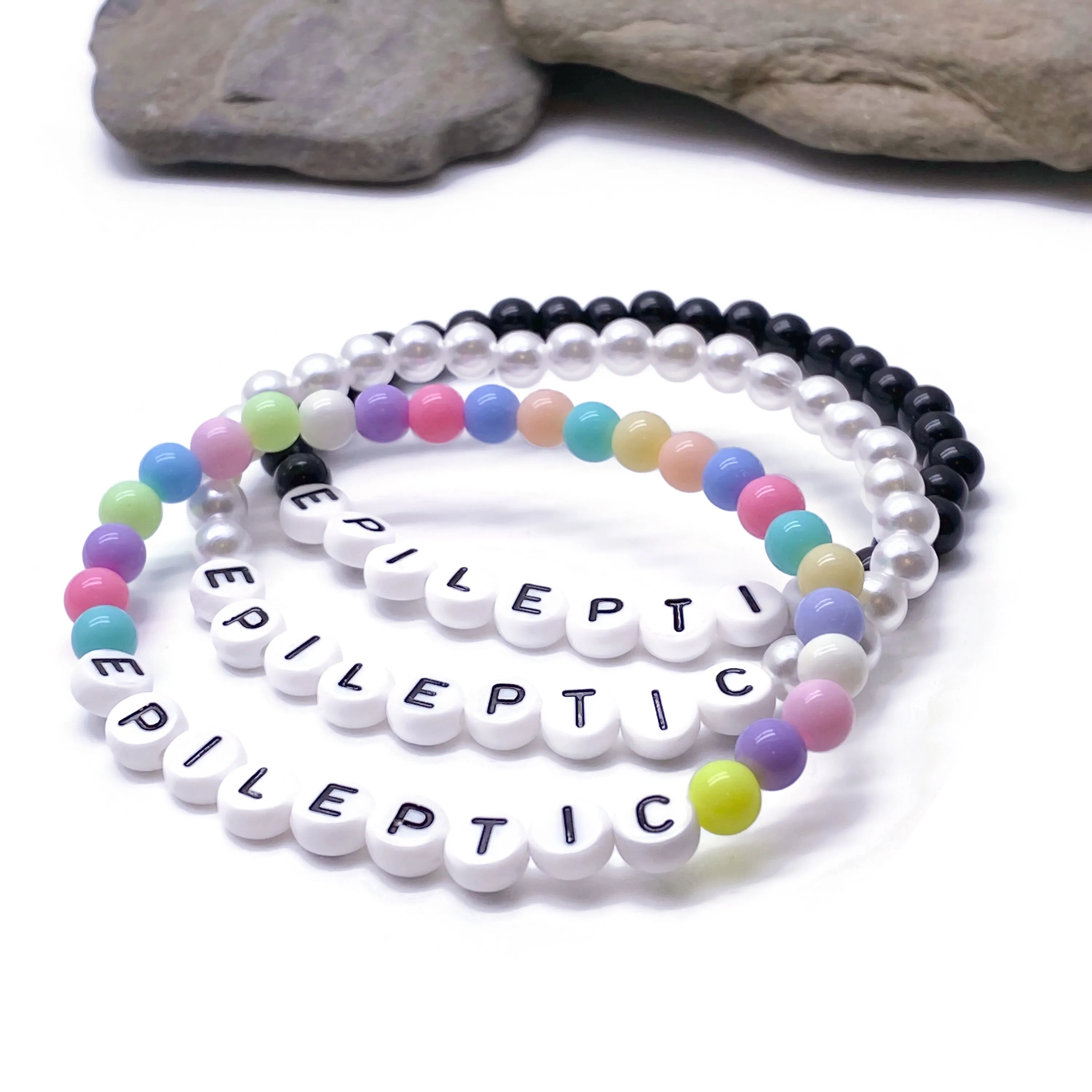 EPILEPTIC Acrylic Bead Bracelet