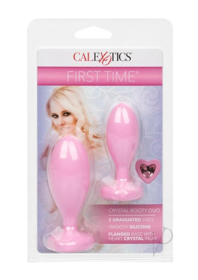 First Time Crystal Booty Duo Pink