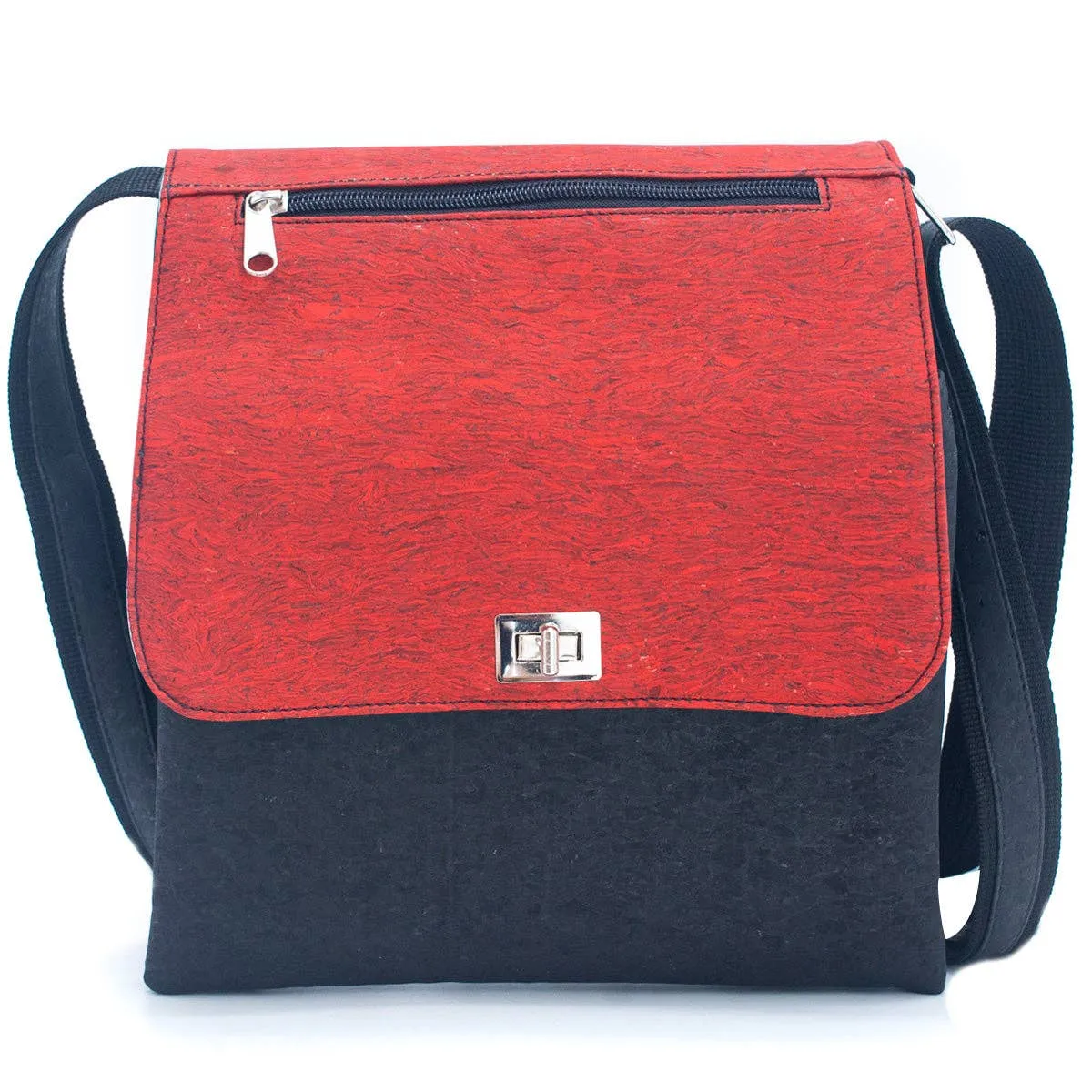 Flip-Lock Dual Tone Cork Sling BAGP-155