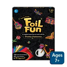 Foil Fun Pretty Patterns | No Mess Art Kit (Ages 7 )