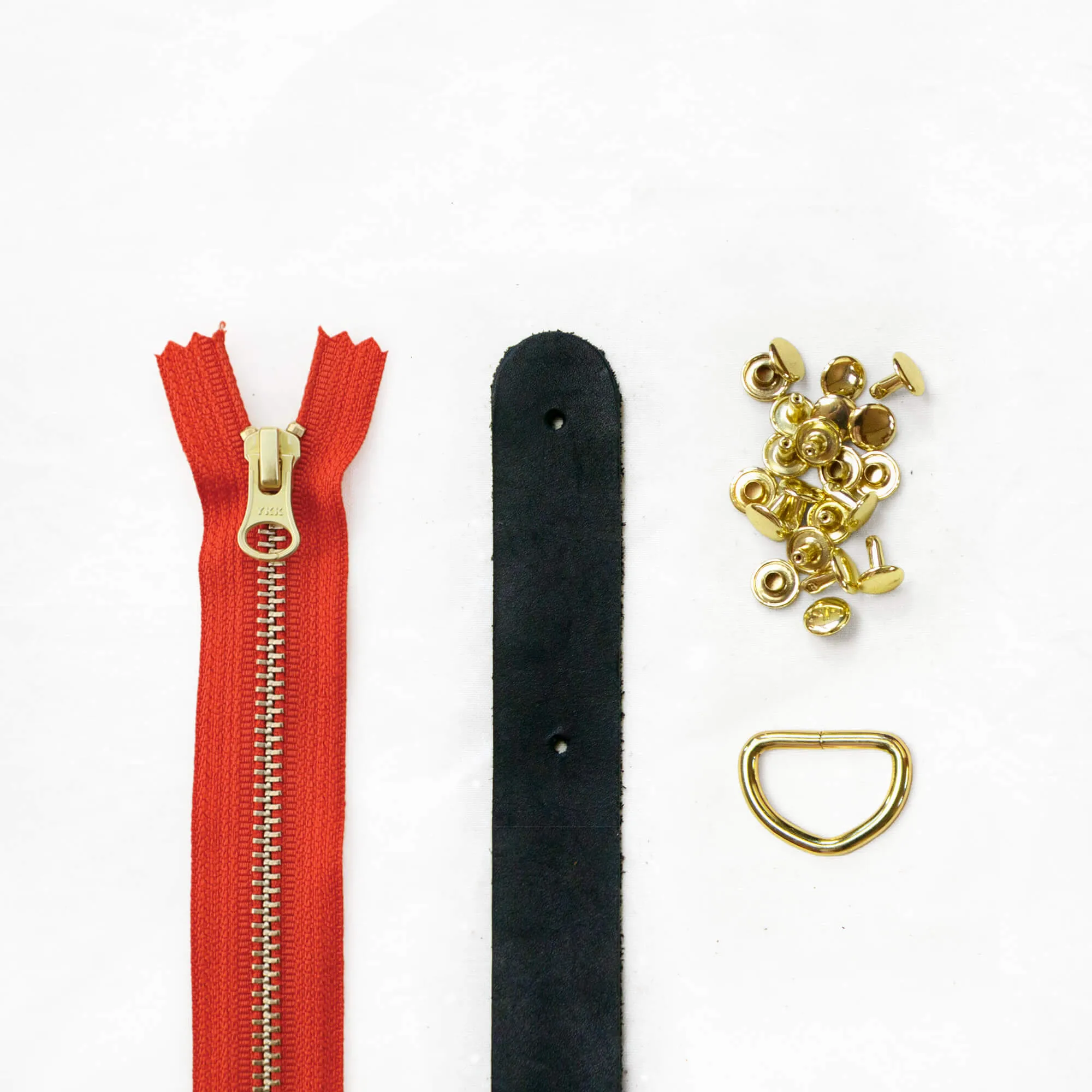 Fremont - Black Leather   Hardware Kit