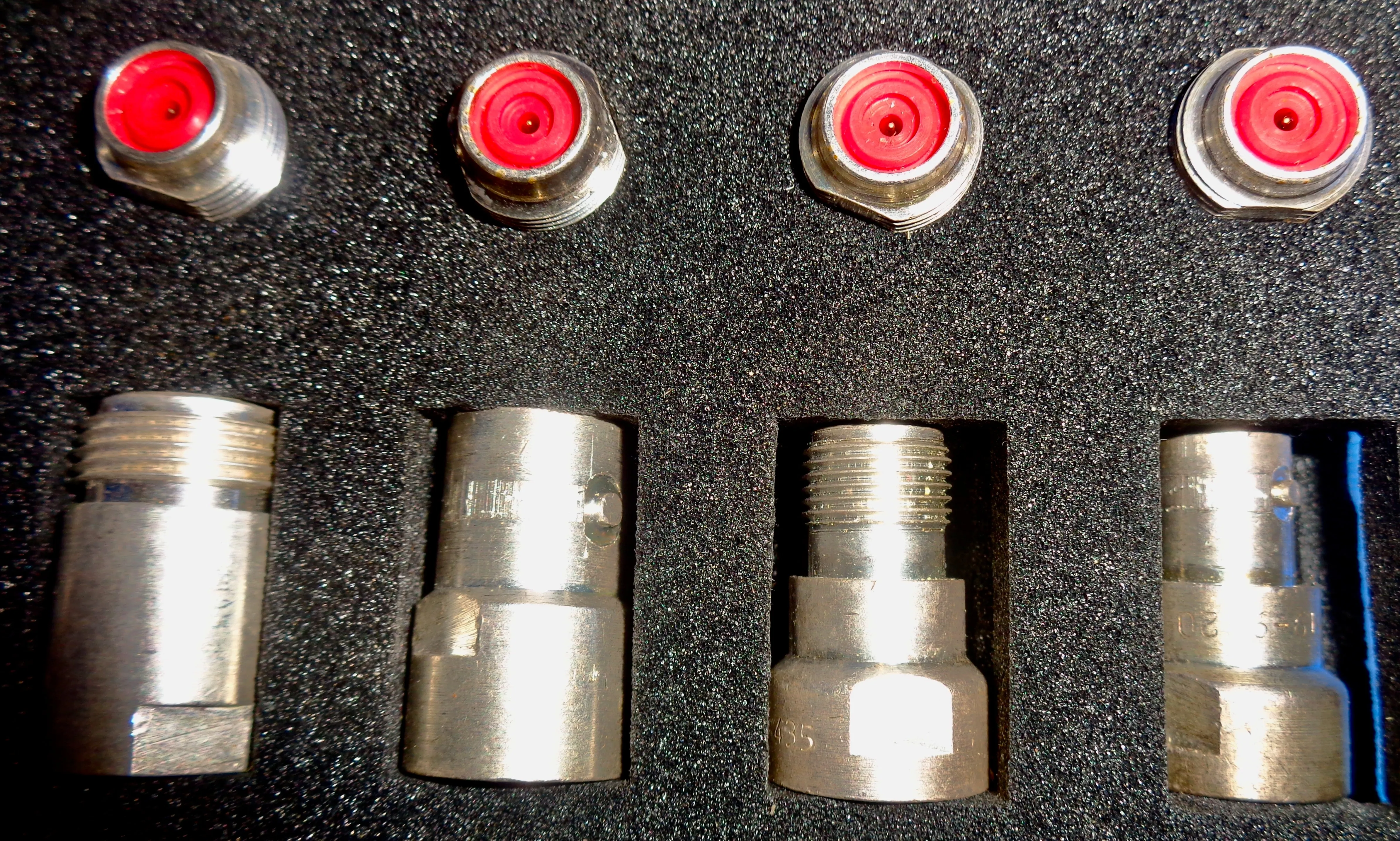 Greenpar RF Coaxial Connectors Interseries Adapter Kit In Its Case