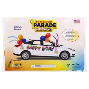 Happy Birthday Parade Balloon Kit - Rainbow