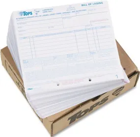 Hazardous Material Short Form' 8-1/2 X 7' Three-Part Carbonless' 250 Forms