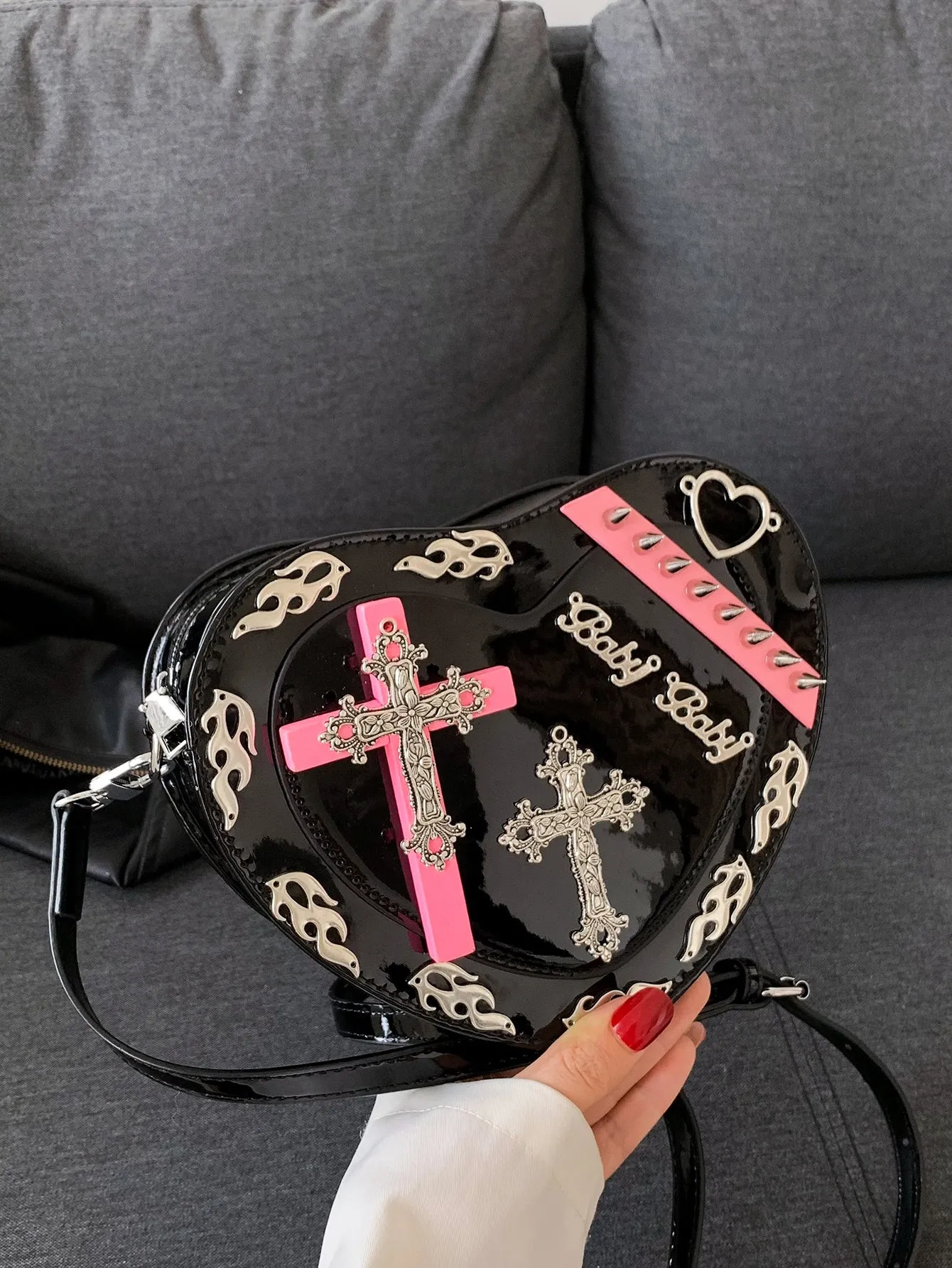 Heart shape Mini Bag