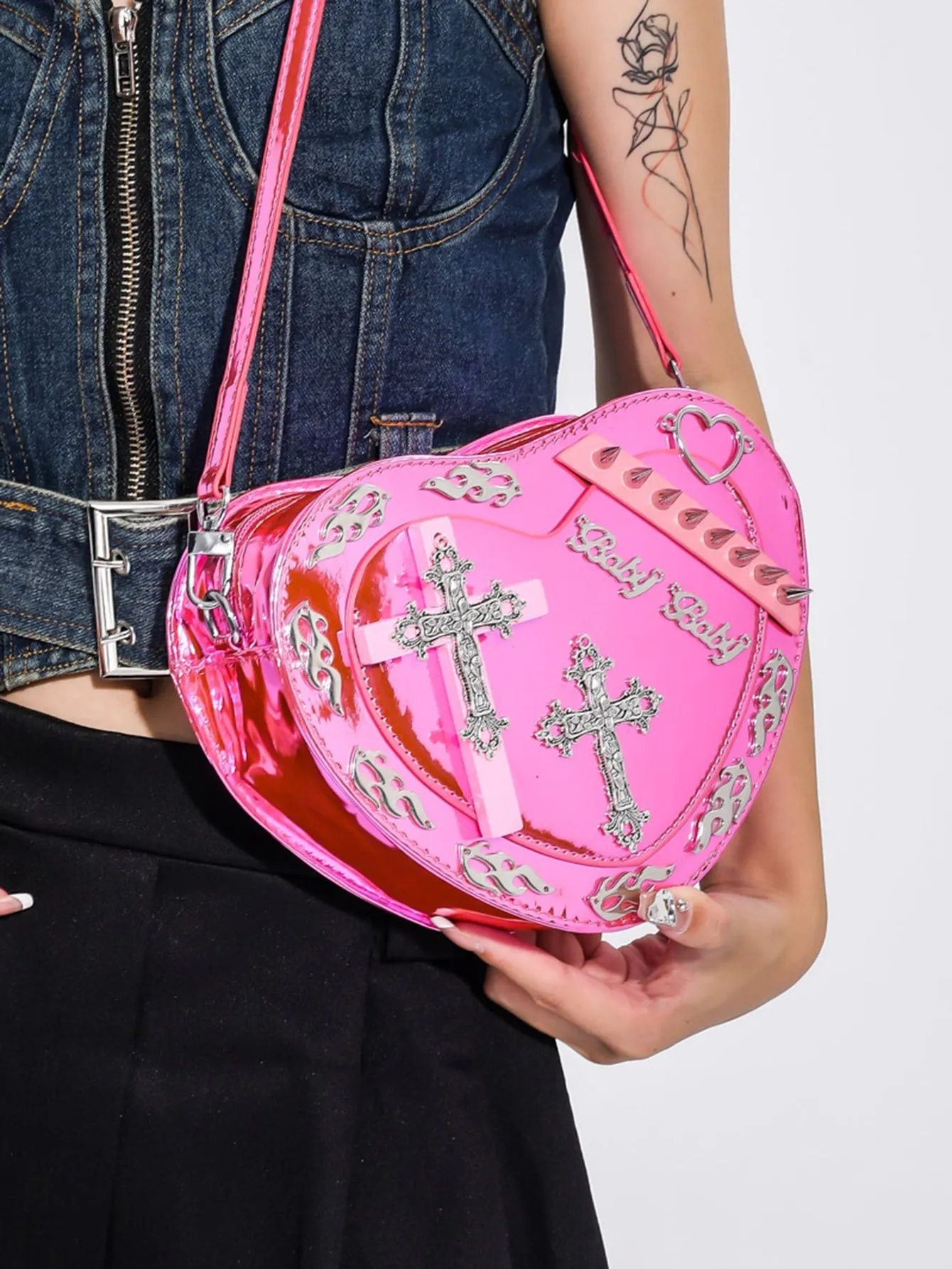 Heart shape Mini Bag