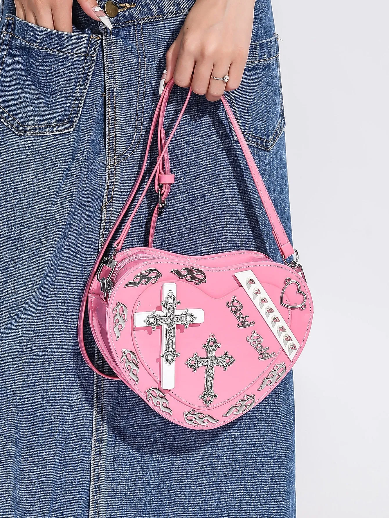 Heart shape Mini Bag