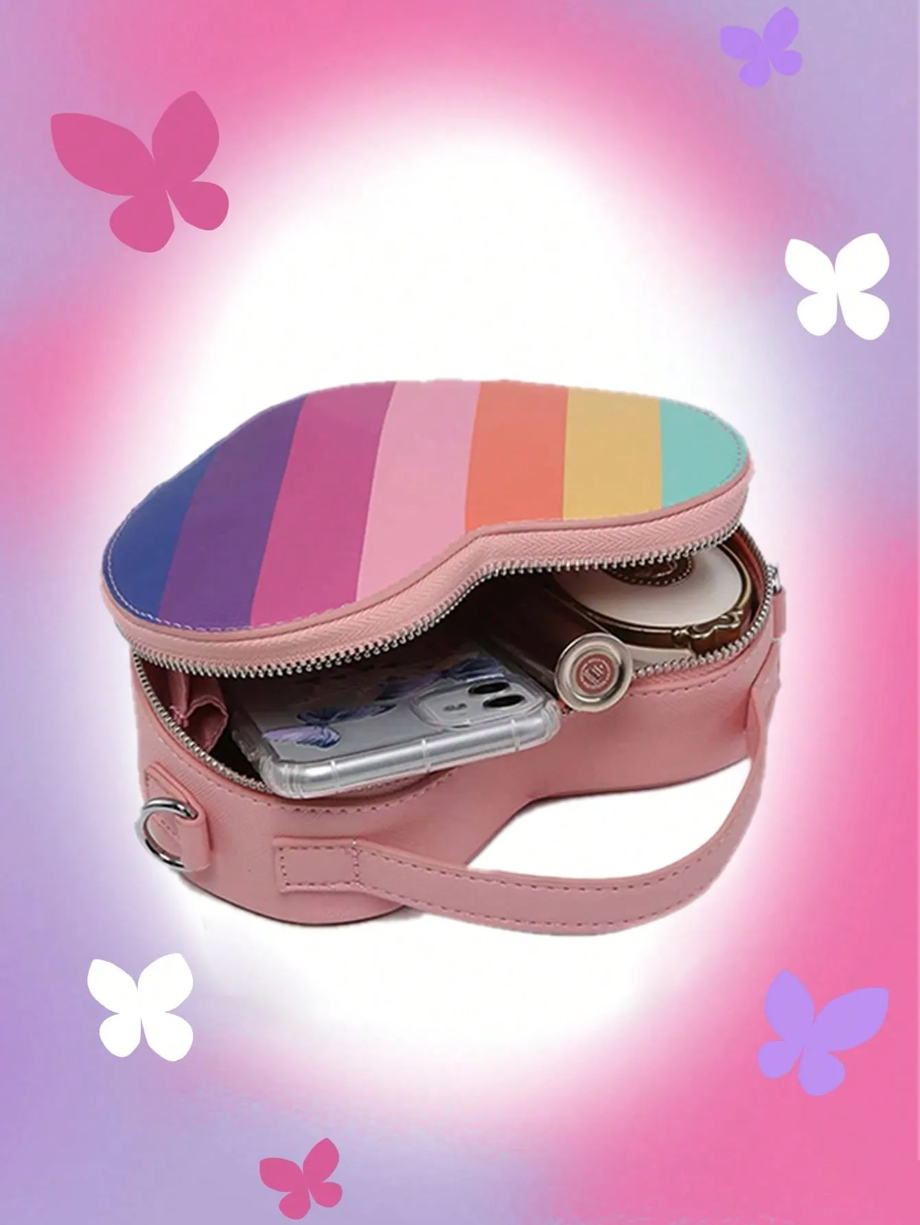 Heart shape Mini Bag