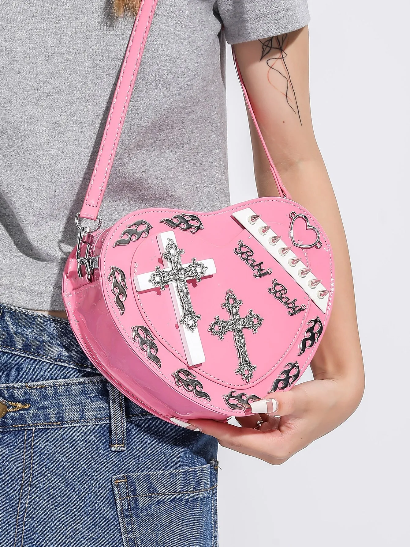 Heart shape Mini Bag