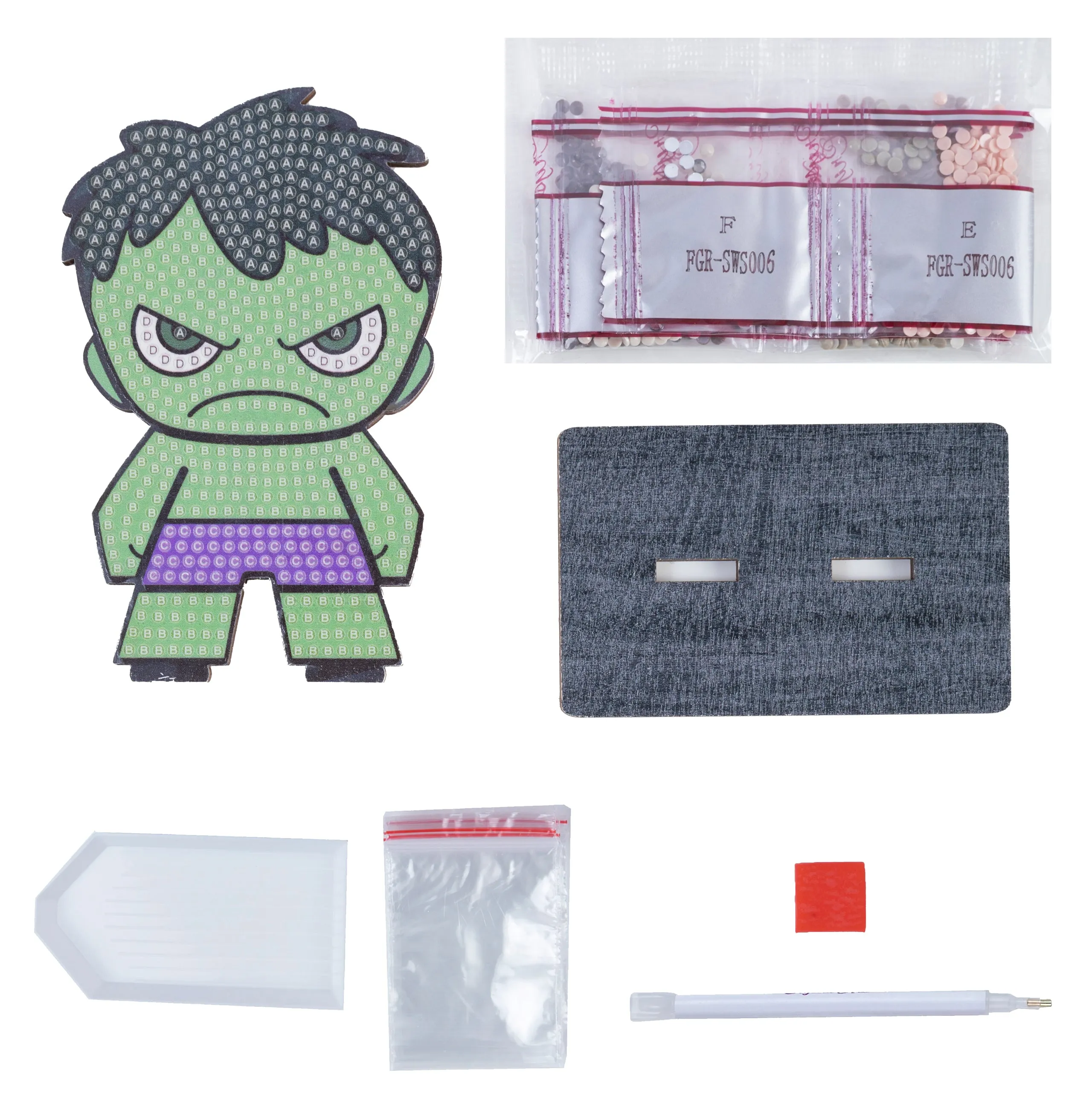 Hulk Marvel Crystal Art Buddy