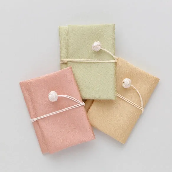 Kyo-Yuzen Jewelry Pouch - Honey -, Made in Kyoto, Japan