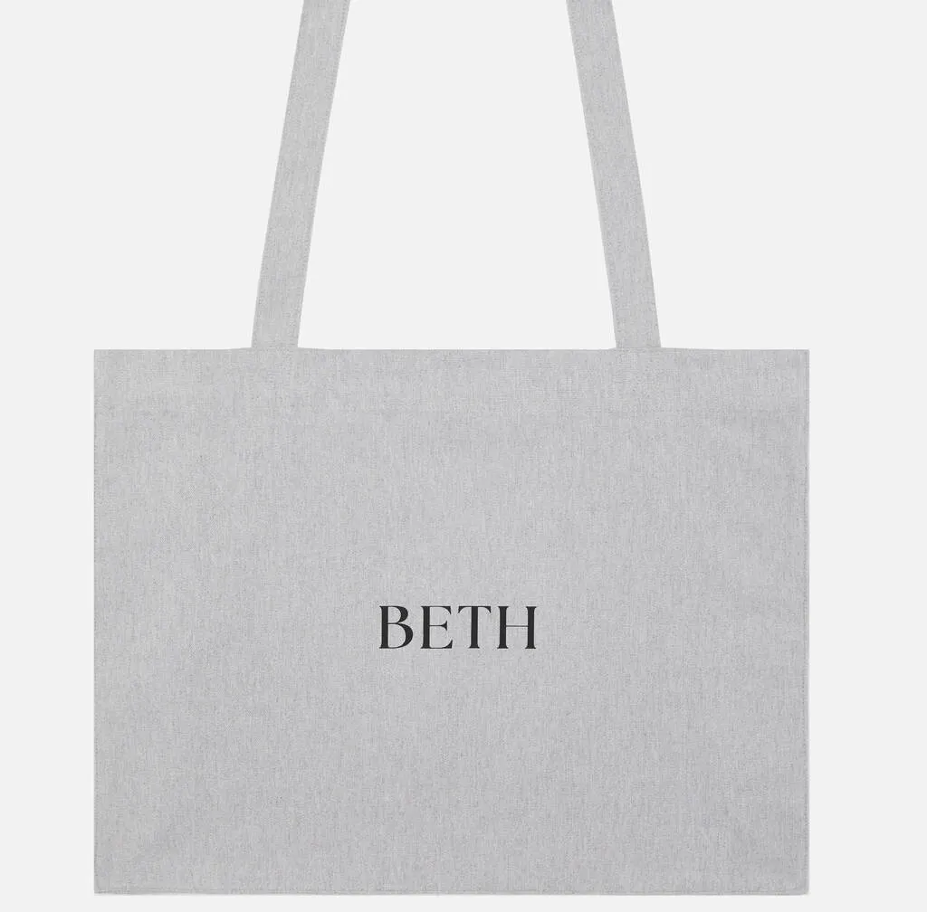 Large Personalised Tote Bag
