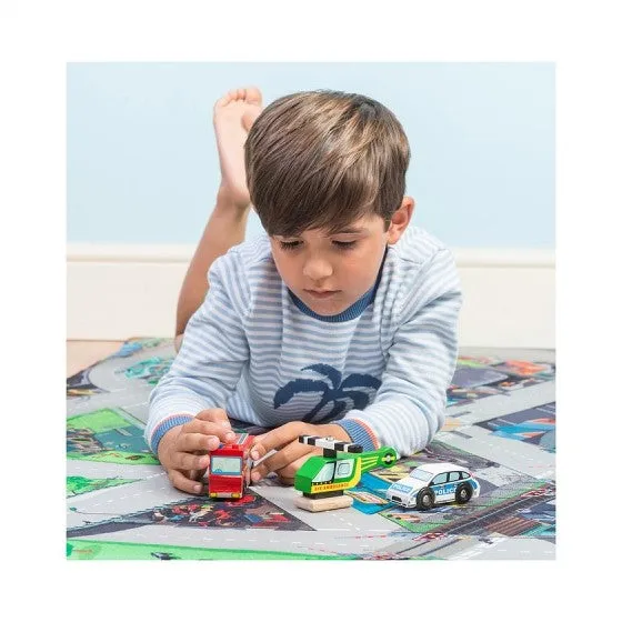 Le Toy Van Emergency Vehicles Set