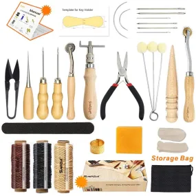 Leather Sewing Tools SIMPZIA 25 Pieces