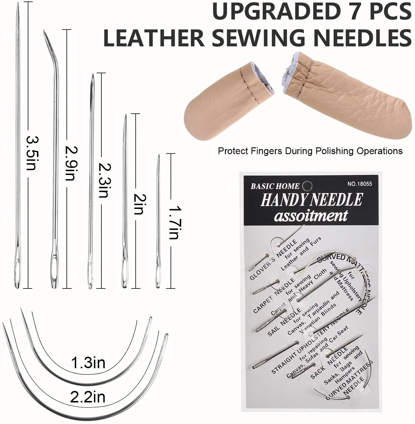Leather Sewing Tools YESURPRISE 22 Pcs | Leather Craft Kit