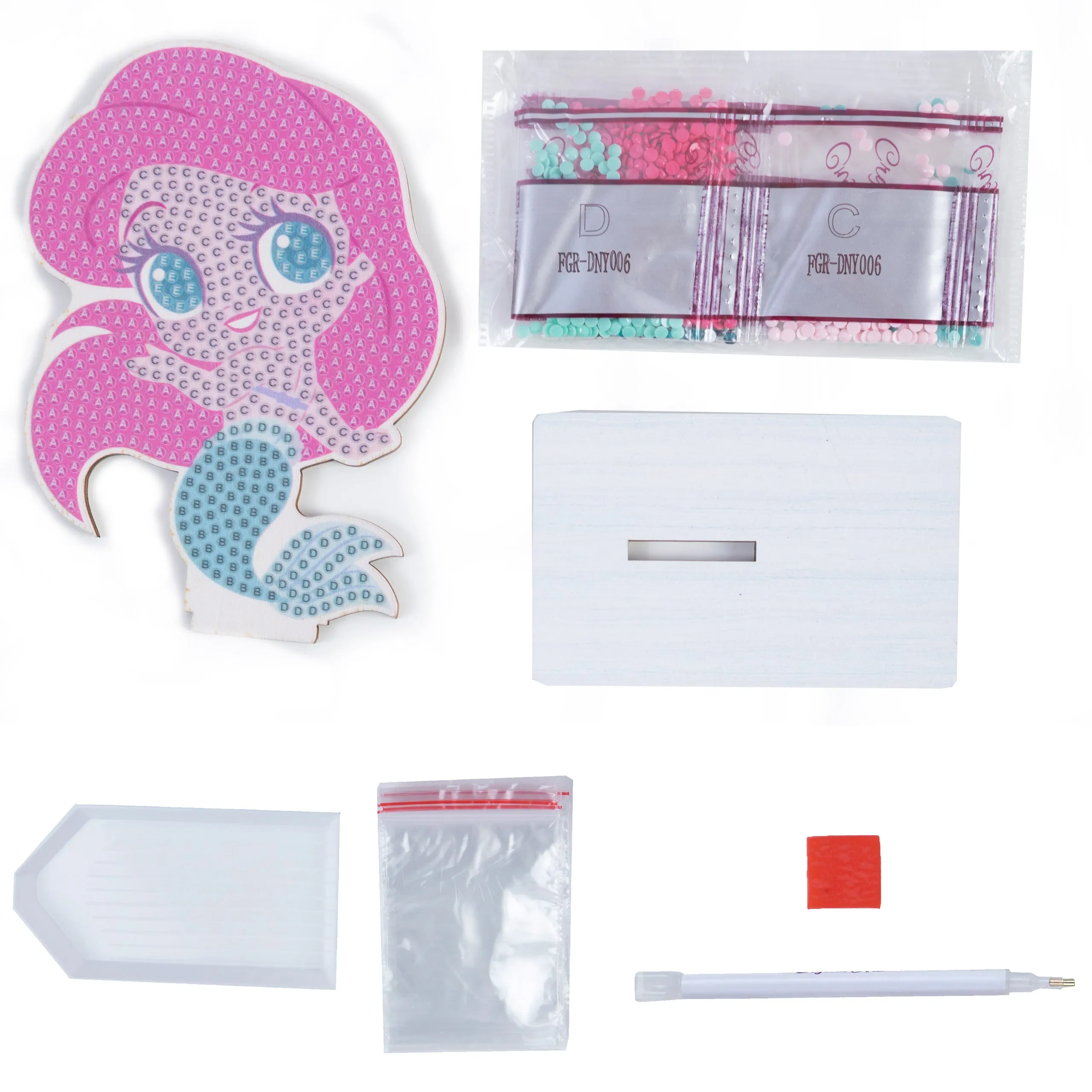 Little Mermaid Crystal Art Buddy