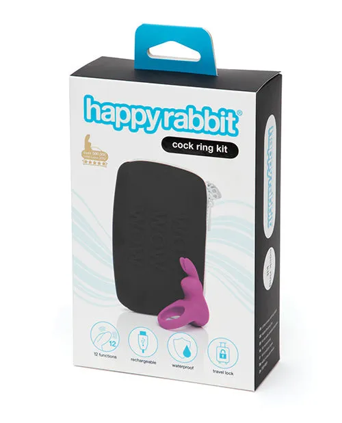 Lovehoney Happy Rabbit Cock Ring Kit 2pc