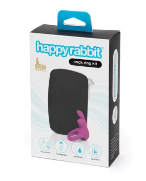 Lovehoney Happy Rabbit Cock Ring Kit 2pc