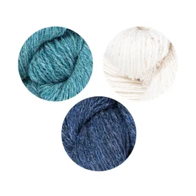 Lunae Kit (Kingfisher 12, Ecru 39, Vintage Heather 23)