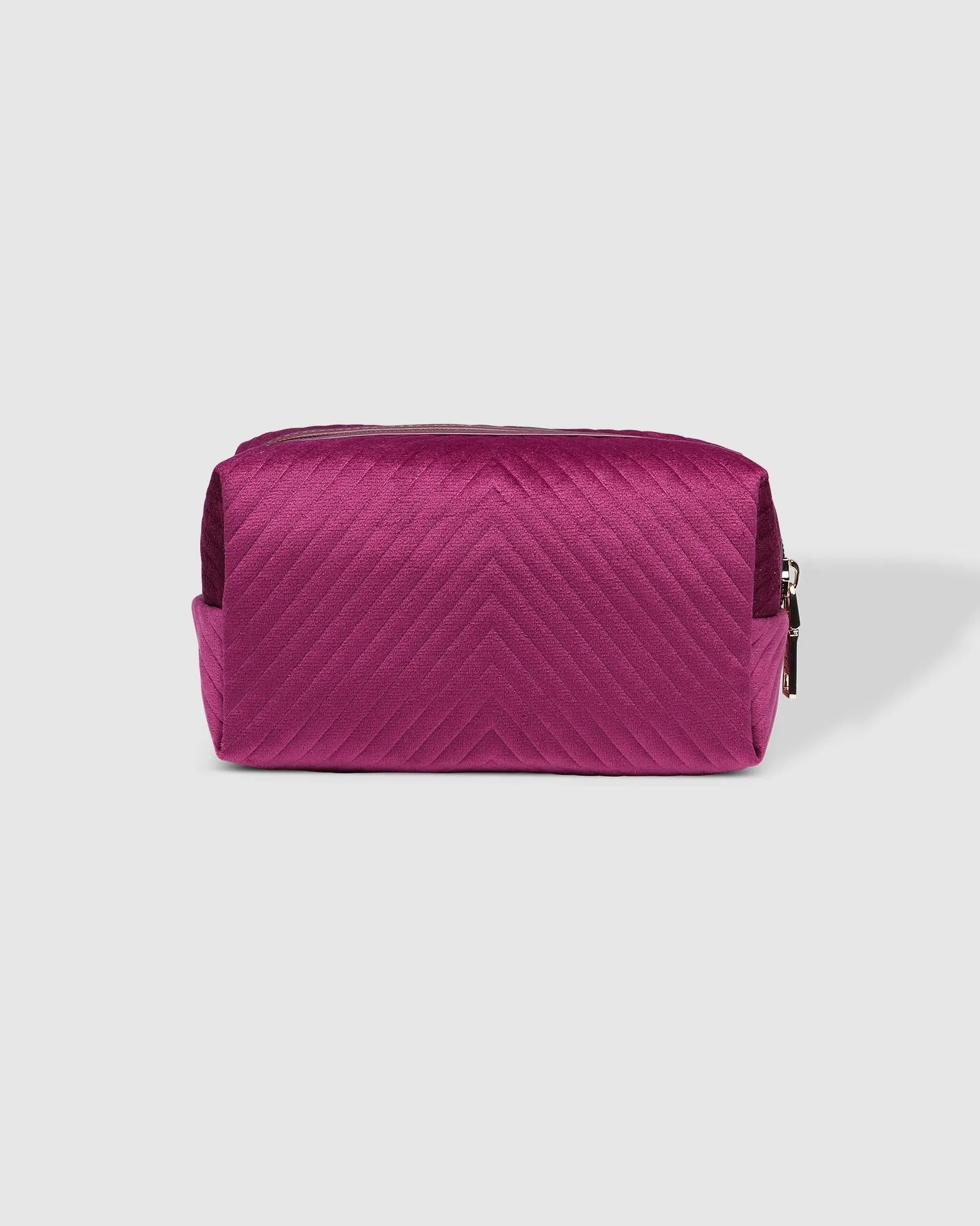 Mae Pouch Velvet Shiraz