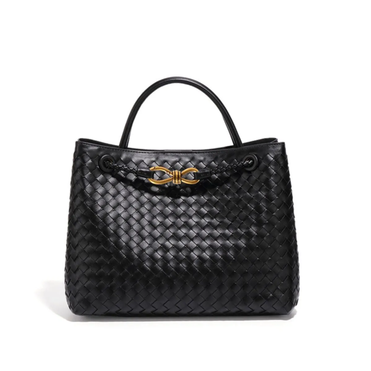 Maeve Large Woven Crossbody Bag