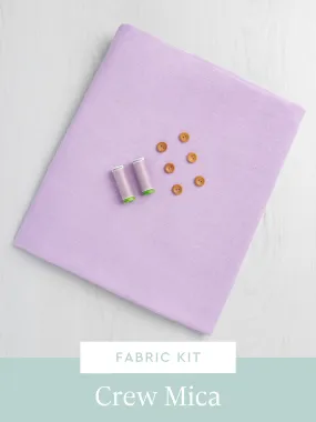 Mica Dress Kit | Lavender Midweight European Linen