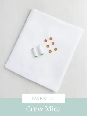 Mica Dress Kit | Off White Midweight European Linen