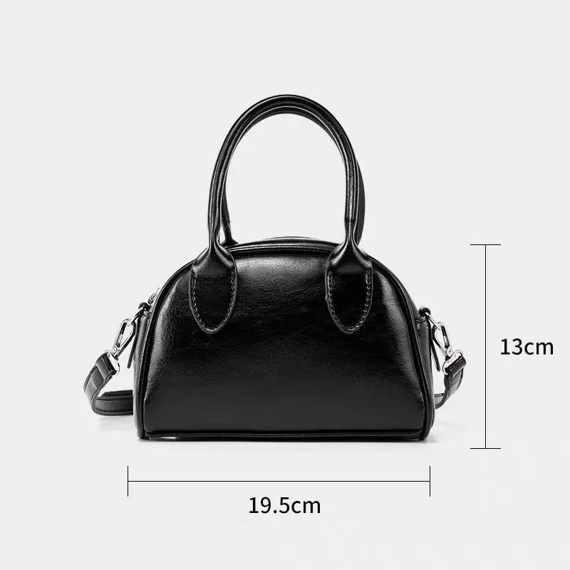Mini Boston bag, crossbody handbag, small square bag