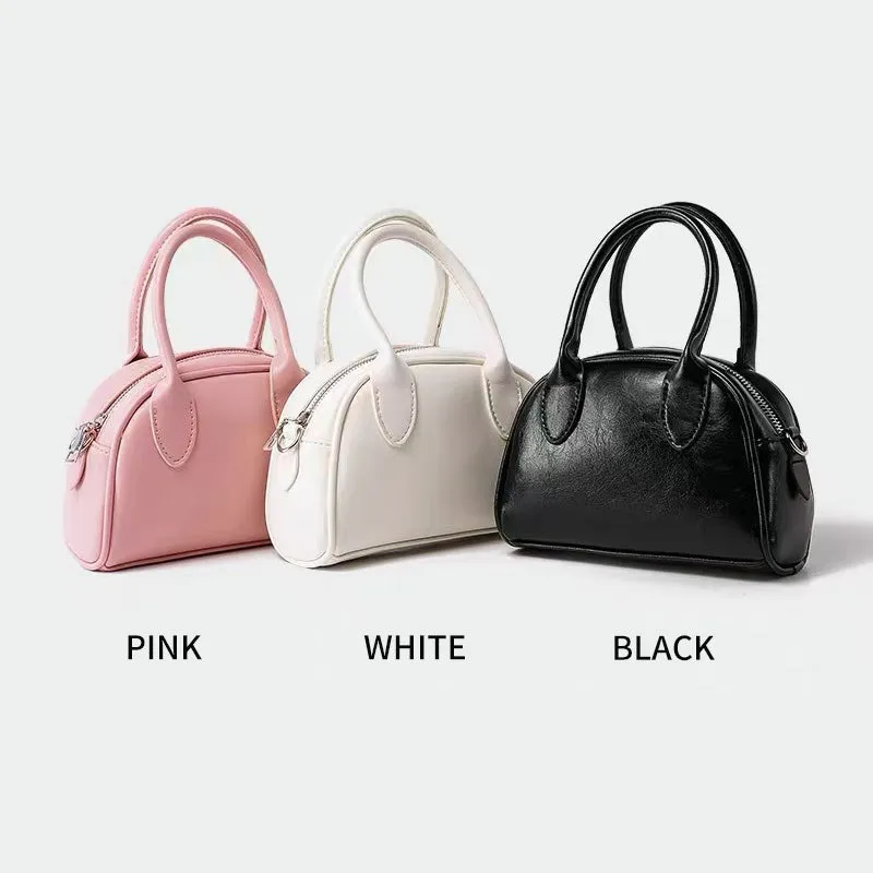 Mini Boston bag, crossbody handbag, small square bag