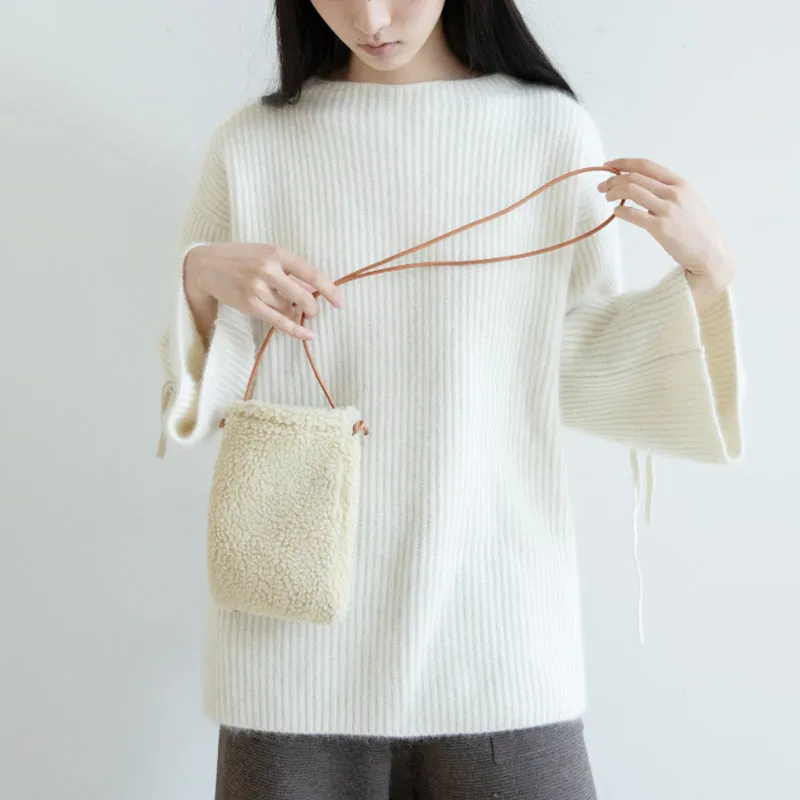 Mini Faux Fur Crossbody Phone Bag Side Bags For Women