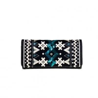 Montana West® Sequin Tribal Collection Concealed Carry Purse & Wallet