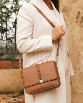 NESS CROSSBODY BAG TAN