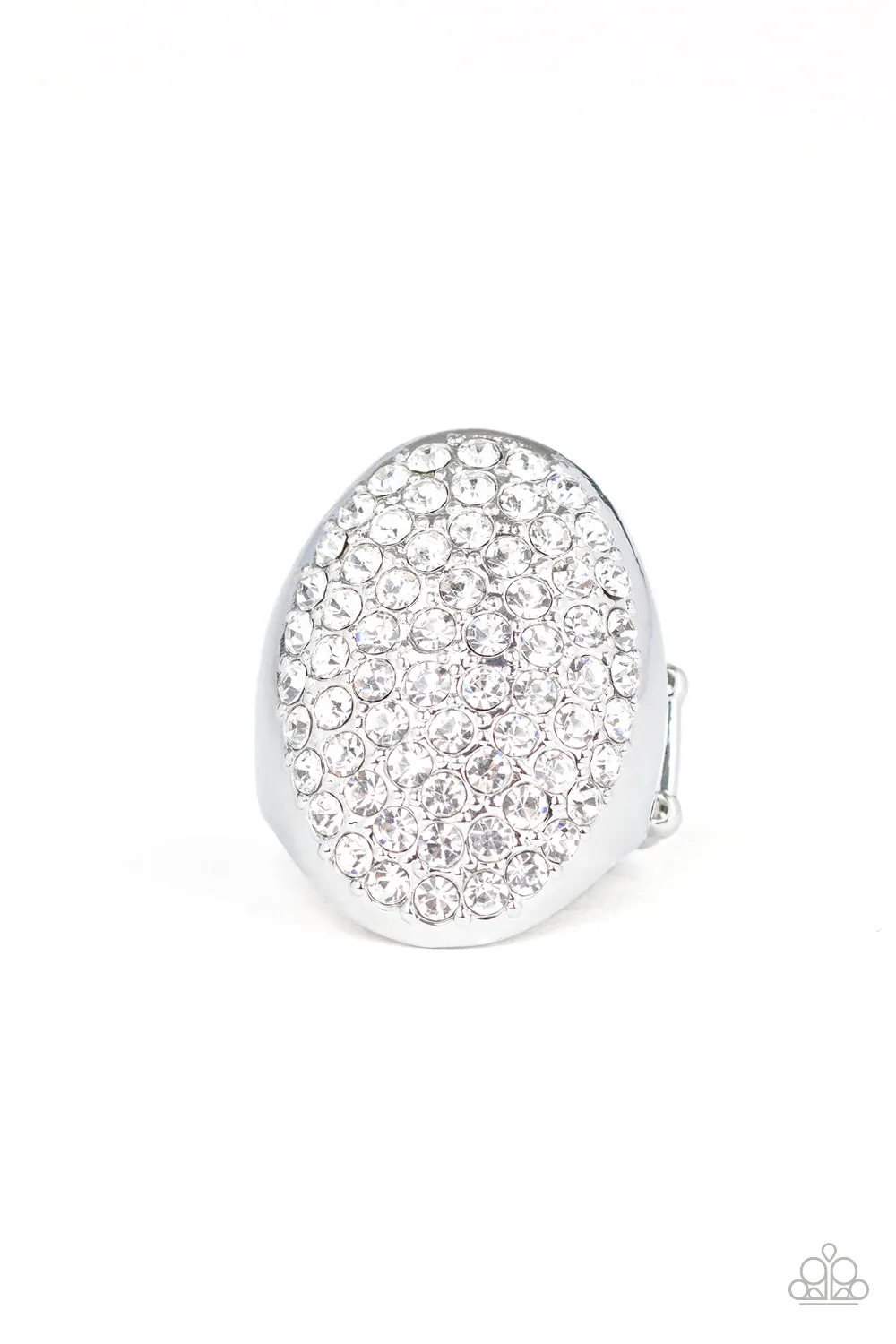 Paparazzi Bling Scene Ring White