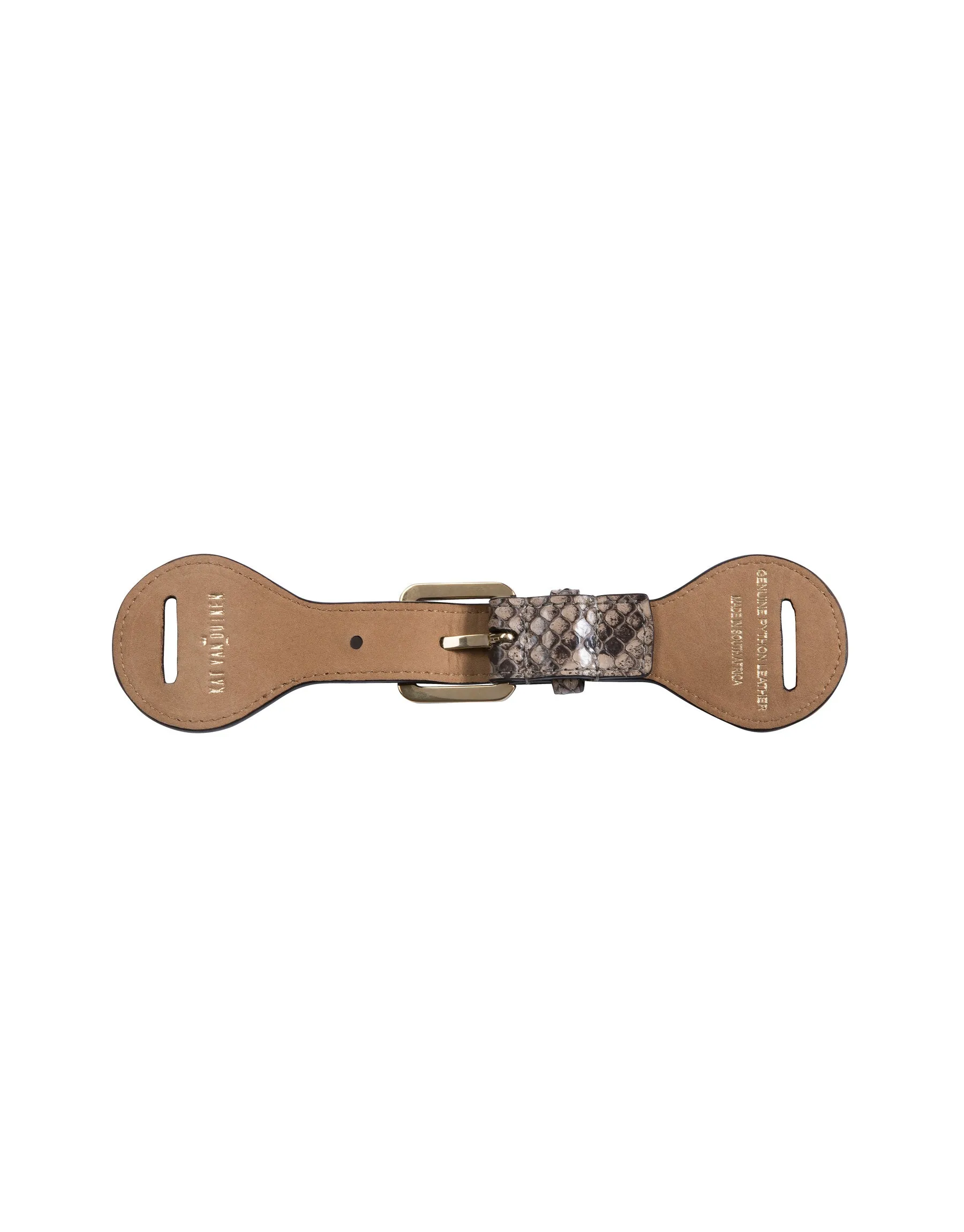 Scarf Belt Front | Nutmeg