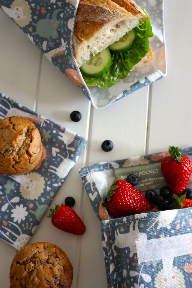 Snack & Food Bag - Animals