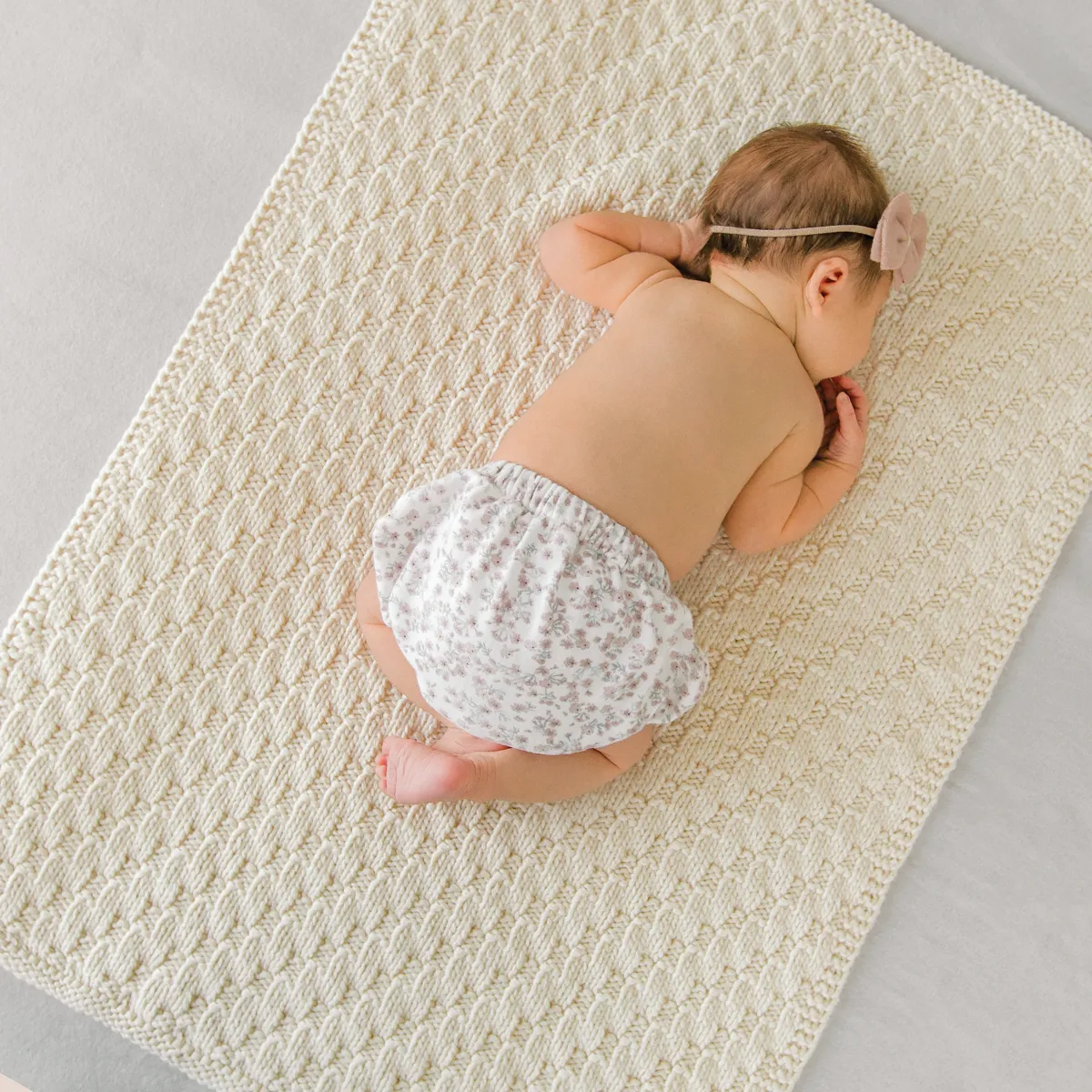 Stair Step Baby Blanket Pattern