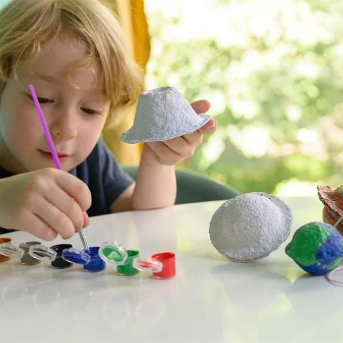 STEAM Powered Kids - Green Paper Craft