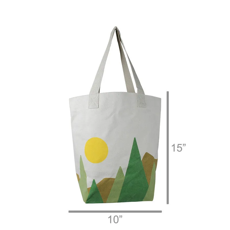Tote, Canvas - Mountainscape